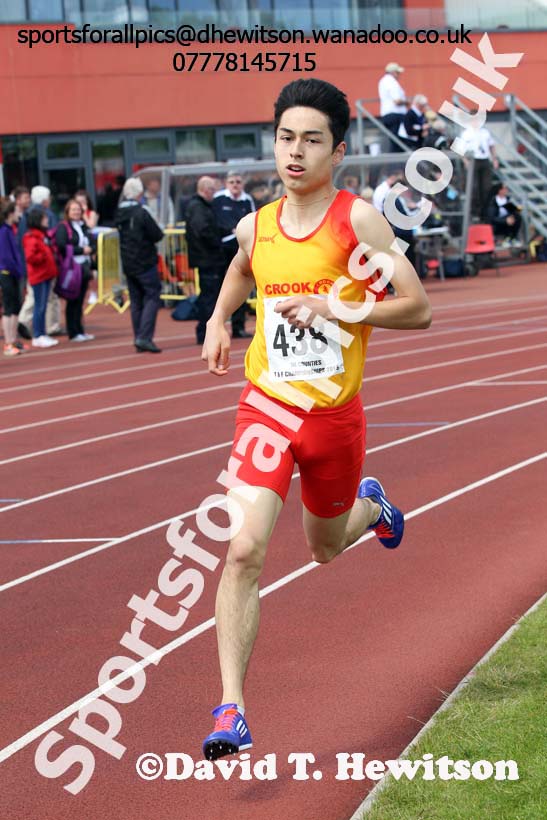 Mens under-17s, North East Track and Field Champs., Gateshead. Photo: David T. Hewitson/Sports for All Pics